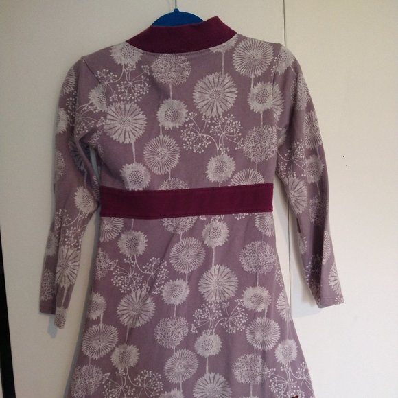 Lavender Tea Collection wrap style dress, size 6 - Picture 7 of 11
